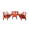 Bộ bàn ghế gỗ gụ loại lớn  - Đồ gỗ mỹ nghệ Đồng Kỵ